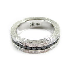 Schwarzer Zweig-Diamantring