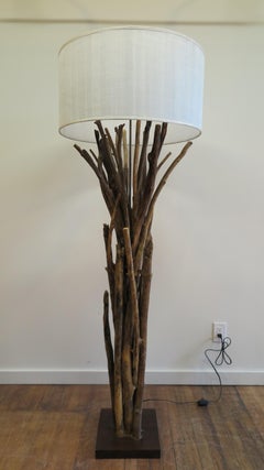 Twig Driftwood Floor Lamp