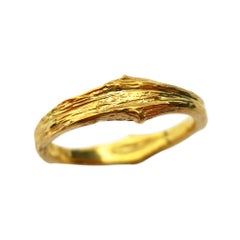 Twig 18k Gold Band