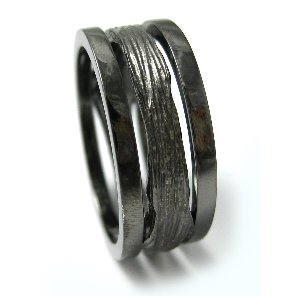Twig Stacked Men's Bands For Sale 1