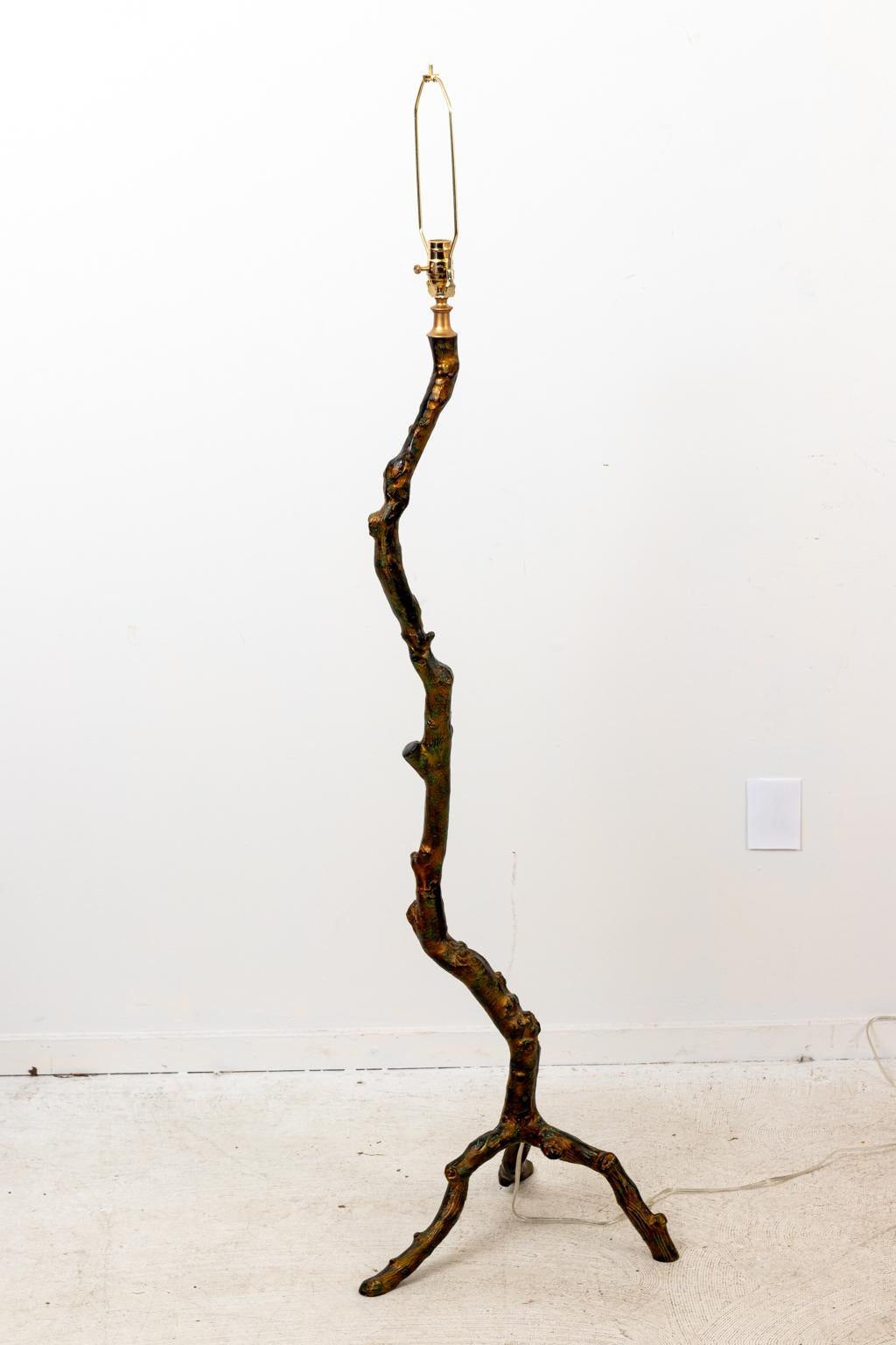 Organic Modern Twig Style Floor Lamp