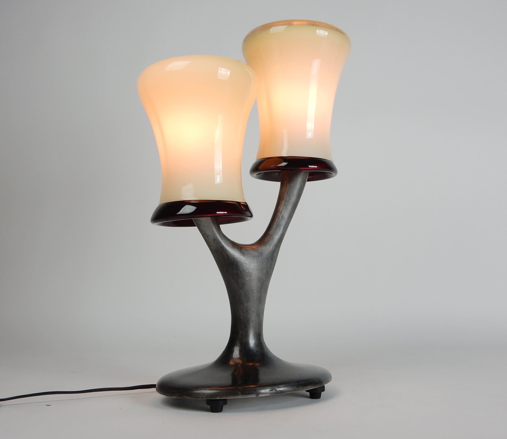 Late 20th Century Twig Twins Lamp by Jordan Mozer for Nectar, Bellagio Hotel