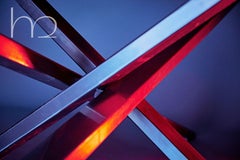 The Twilight Handcrafted Ancient Walnut Roots Live Edge Conference Table Modern