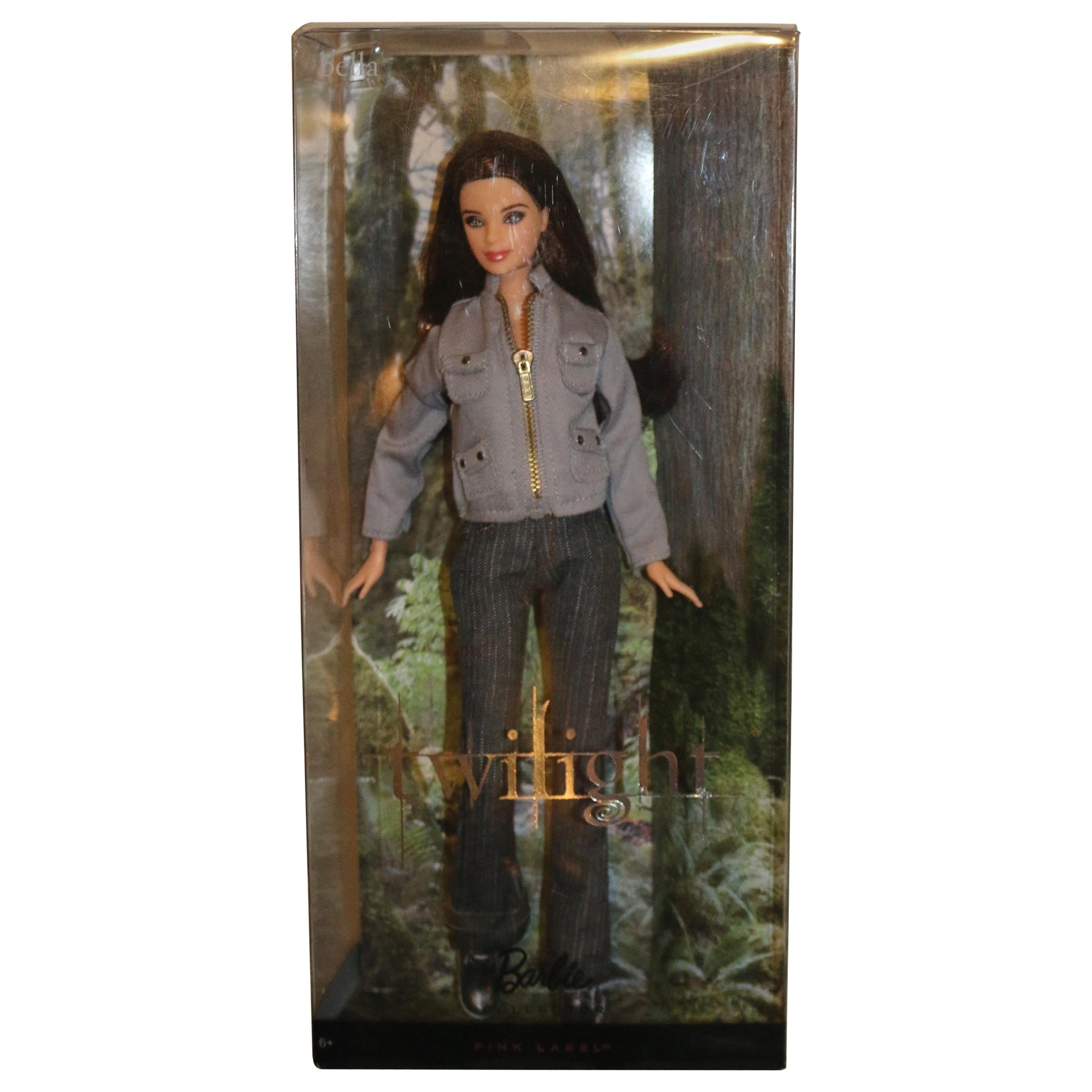 Twilight Saga Barbie Collection Bella Doll Pink Label New in Sealed Box Package For Sale