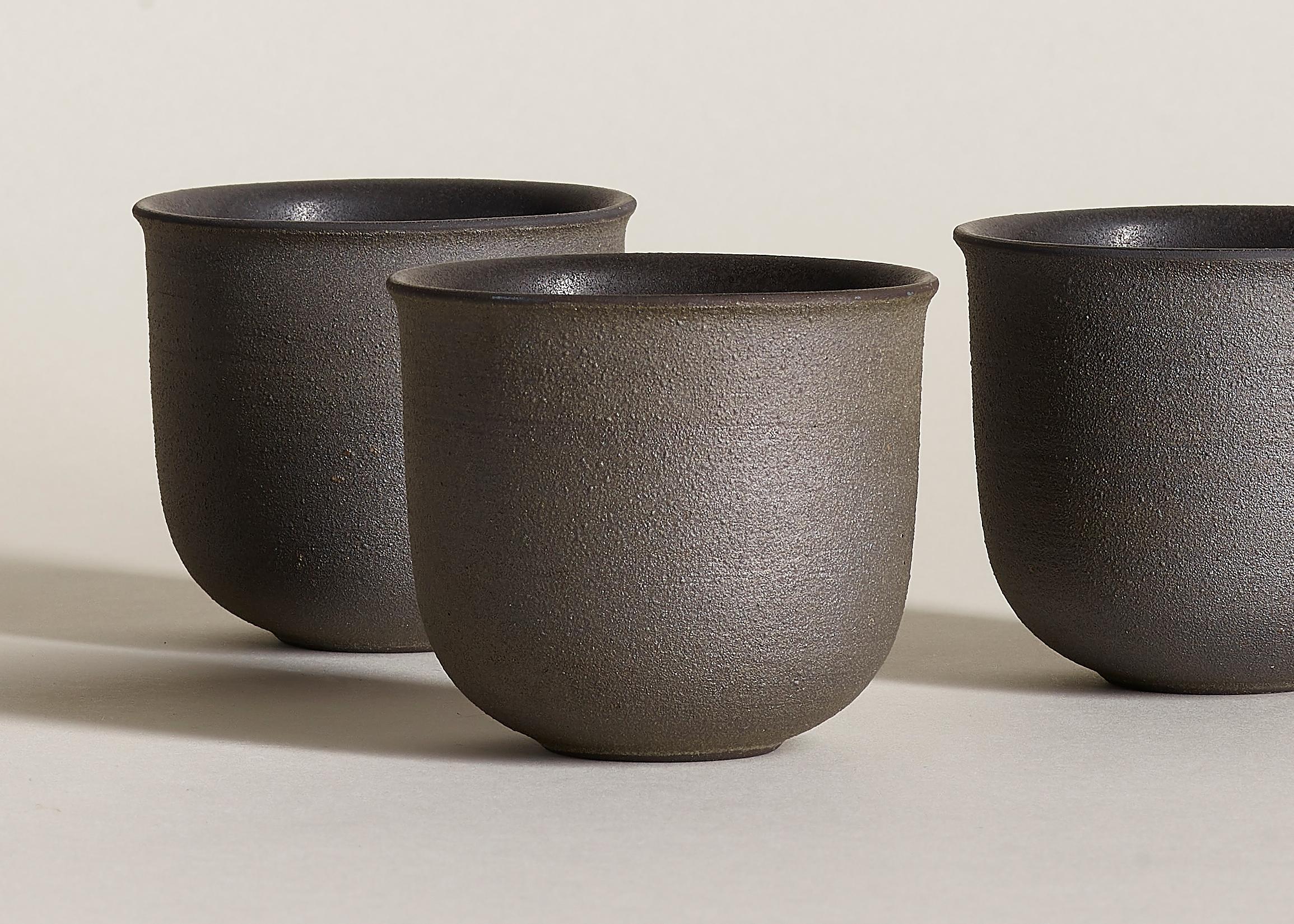 Other Twilight, Teacups, Set of 6, Slip Cast Ceramic, N/O Service Collection For Sale