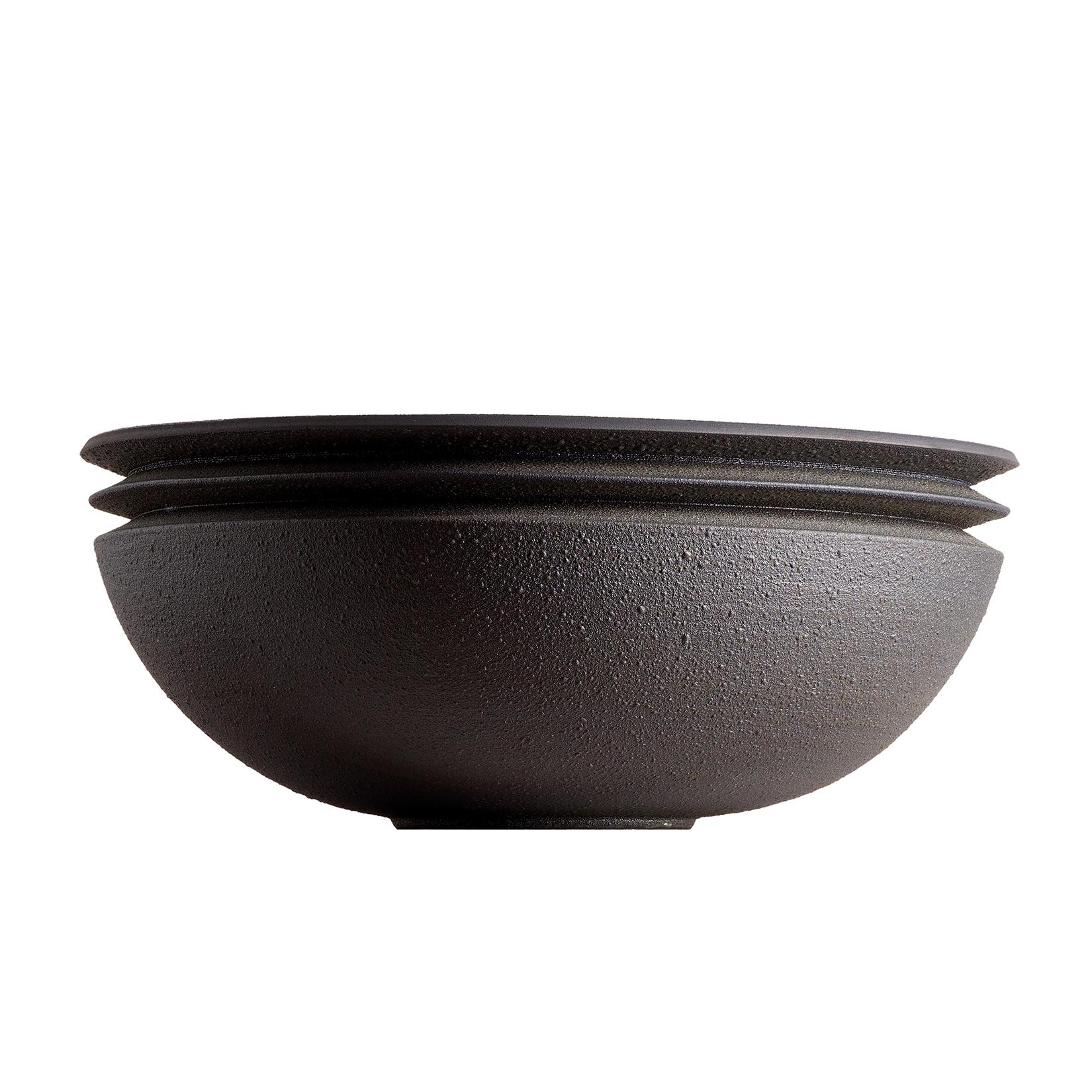 Twilight, Vessel N, Bowl, Slip Cast Ceramic, N/O Vessels Collection For Sale