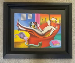 "Twilight Zinking" Signed Limited Edition Giclee by Mark Kostabi