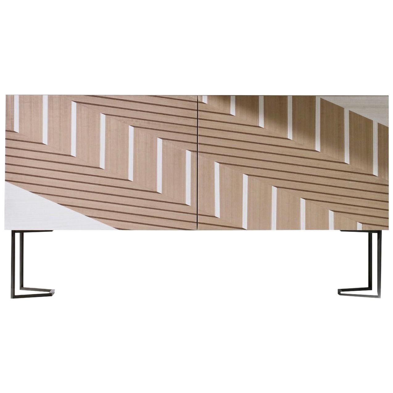 Twill Intarsia Sideboard by Bartoli Design