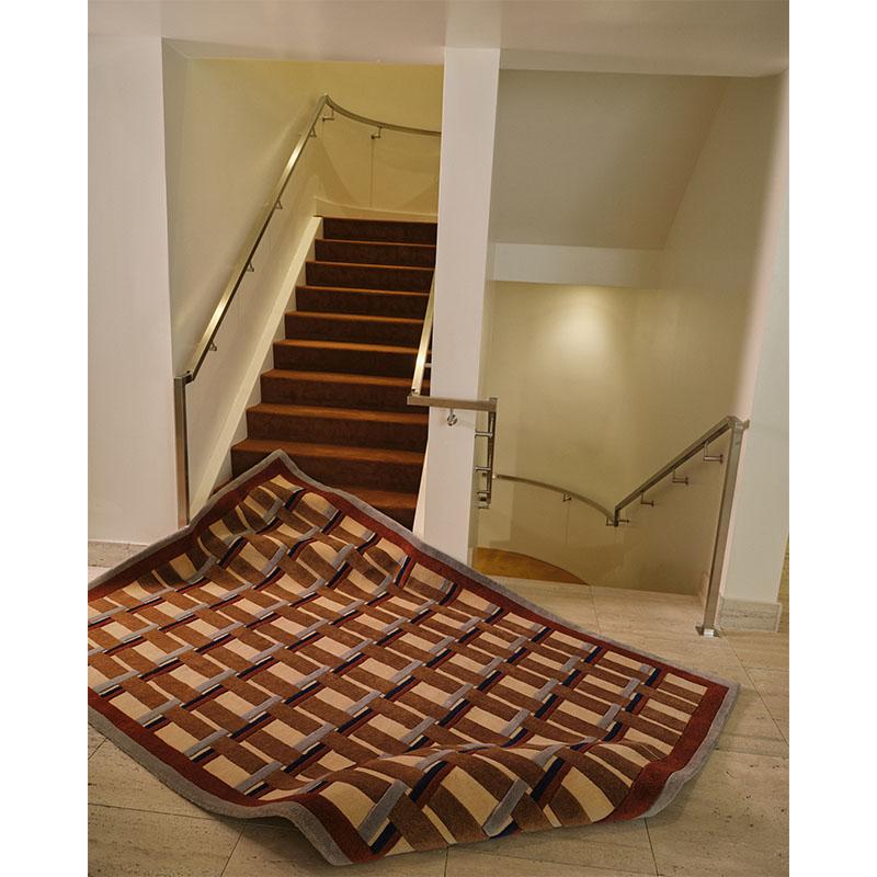 Moderno Tappeto Twill Cherry in vendita