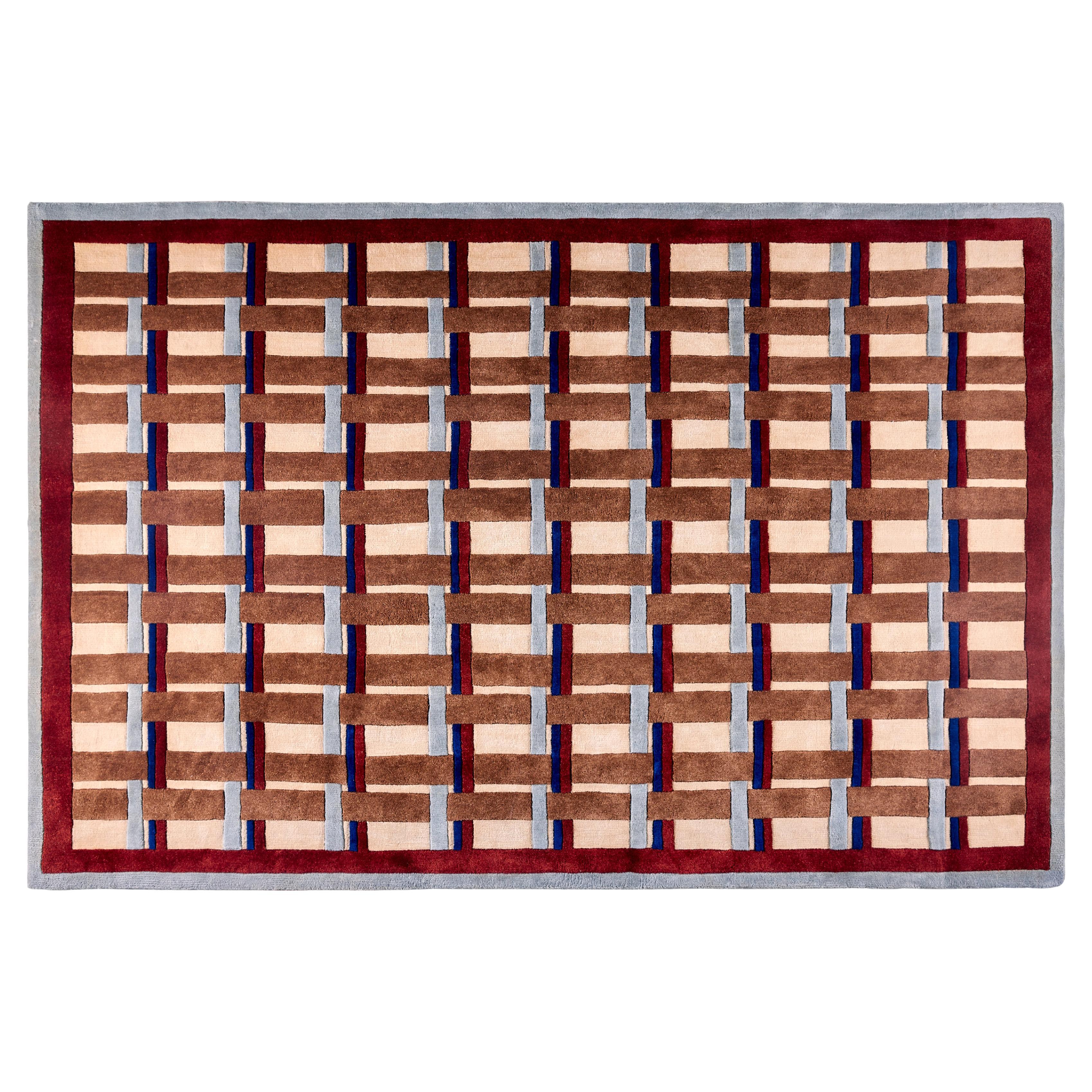 Twill Rug Cherry