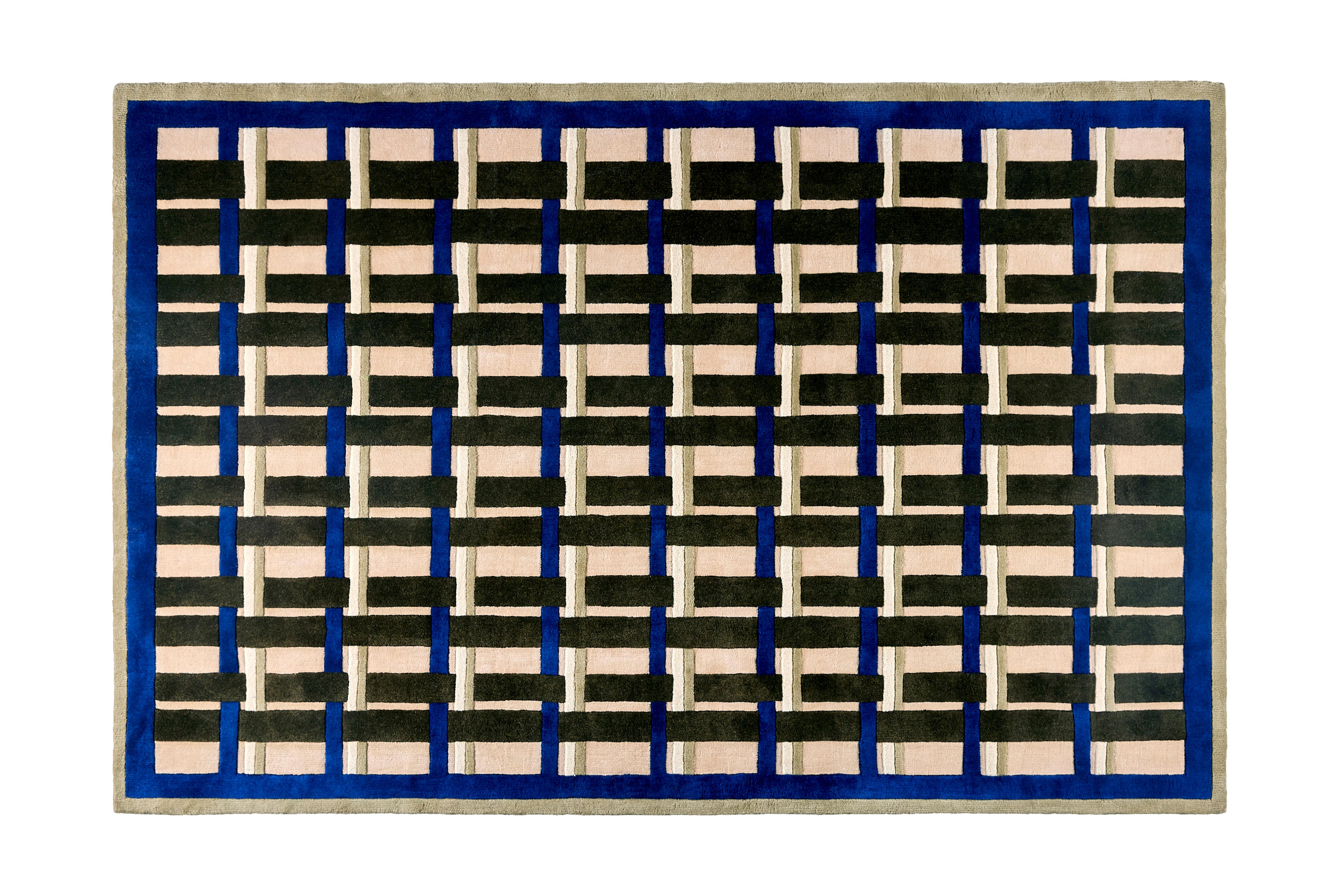 The Plaid rug collection features a modern take on classic plaid motifs. Perfect for adding a fresh color palette and sophisticated charm to modern spaces. Timeless design for a visually striking and tactilely rich experience.

Experience the