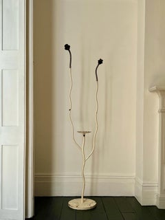 Twin Arm Art Deco Floor Lamp in the style of Bjerkås Armatur of Sweden