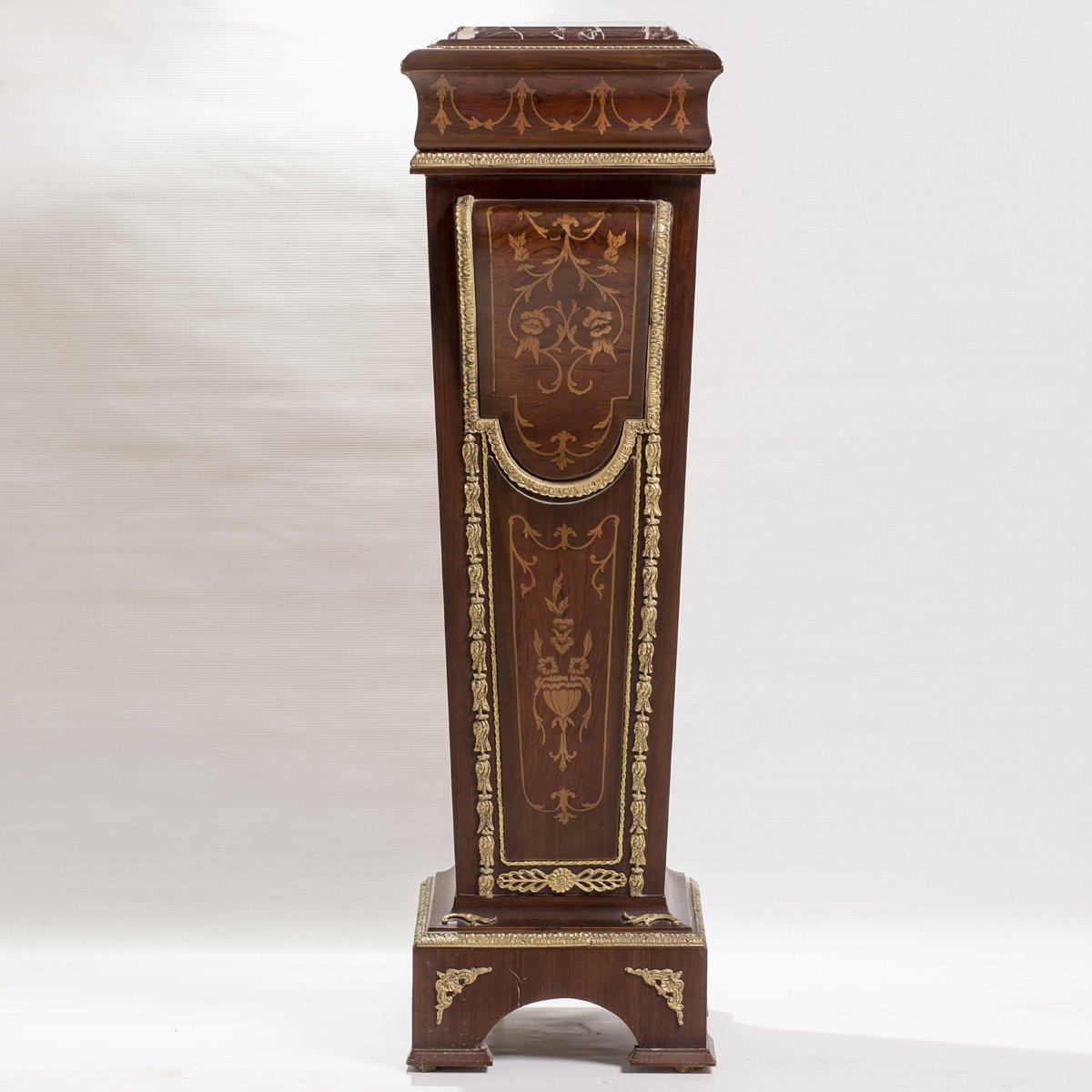 European Twin Boulle Pedestals, 20th Century For Sale