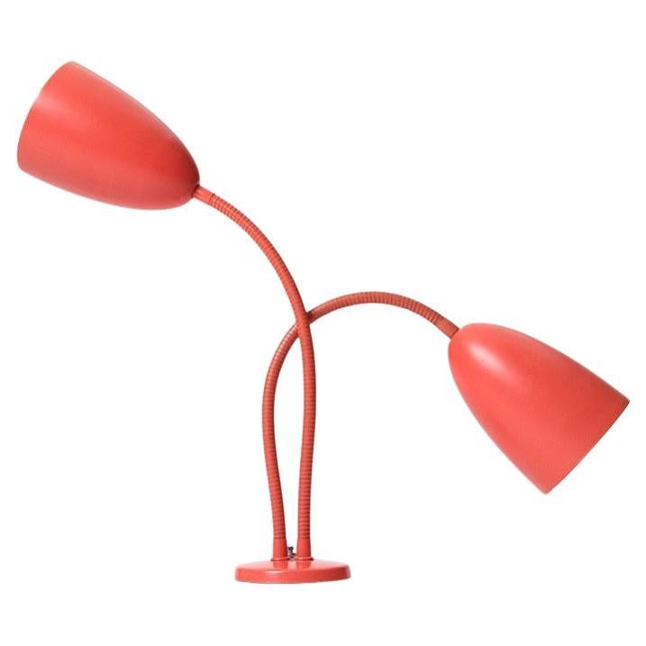 Lampe de bureau à cônes jumelles de Kurt Versen