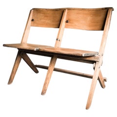 Twin Folding Norfolk Bench