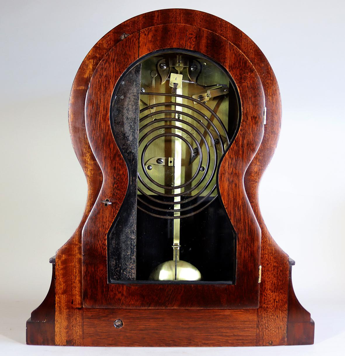 Twin Fusee Bracket Clock By Barraud And Lund In Good Condition For Sale In Amersham, GB