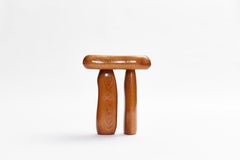 Twin I Stool by The Stone by the Door (American Oak version)