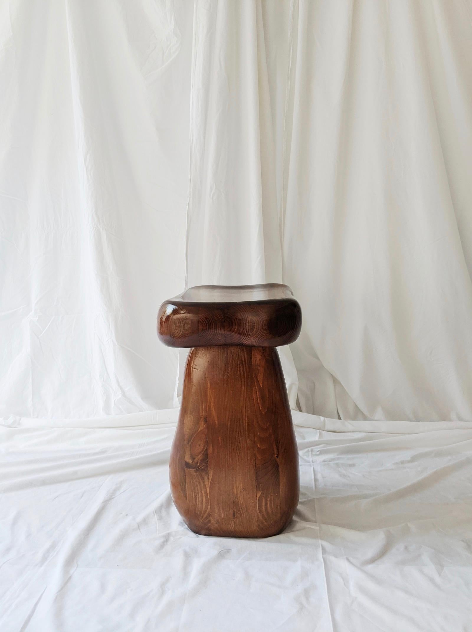 Twin II Stool by The Stone by the Door (American Oak version)  For Sale 2