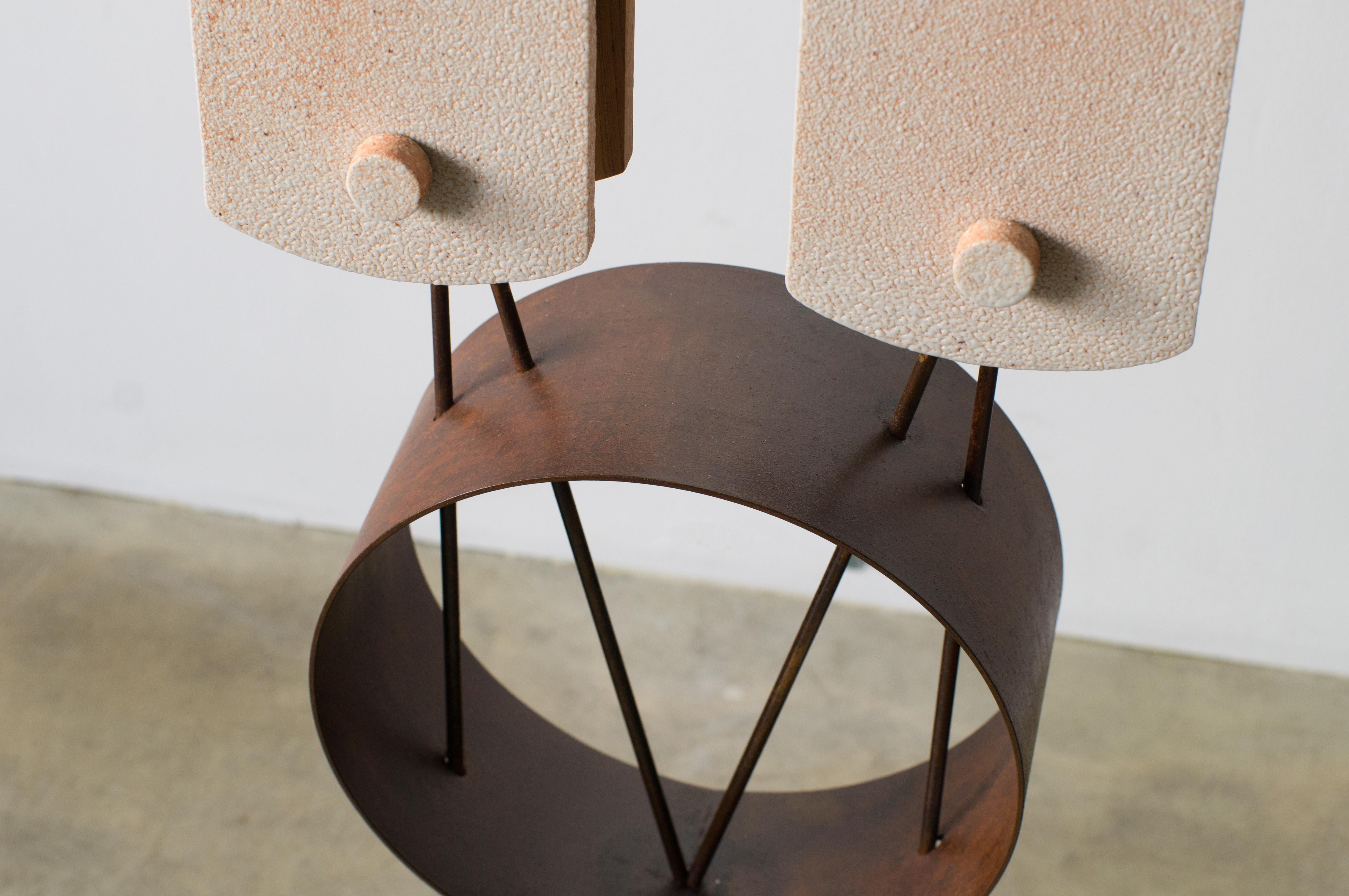 Twin Lights Takuya Hamajima Ceramica contemporanea Zen giapponese in vendita 1