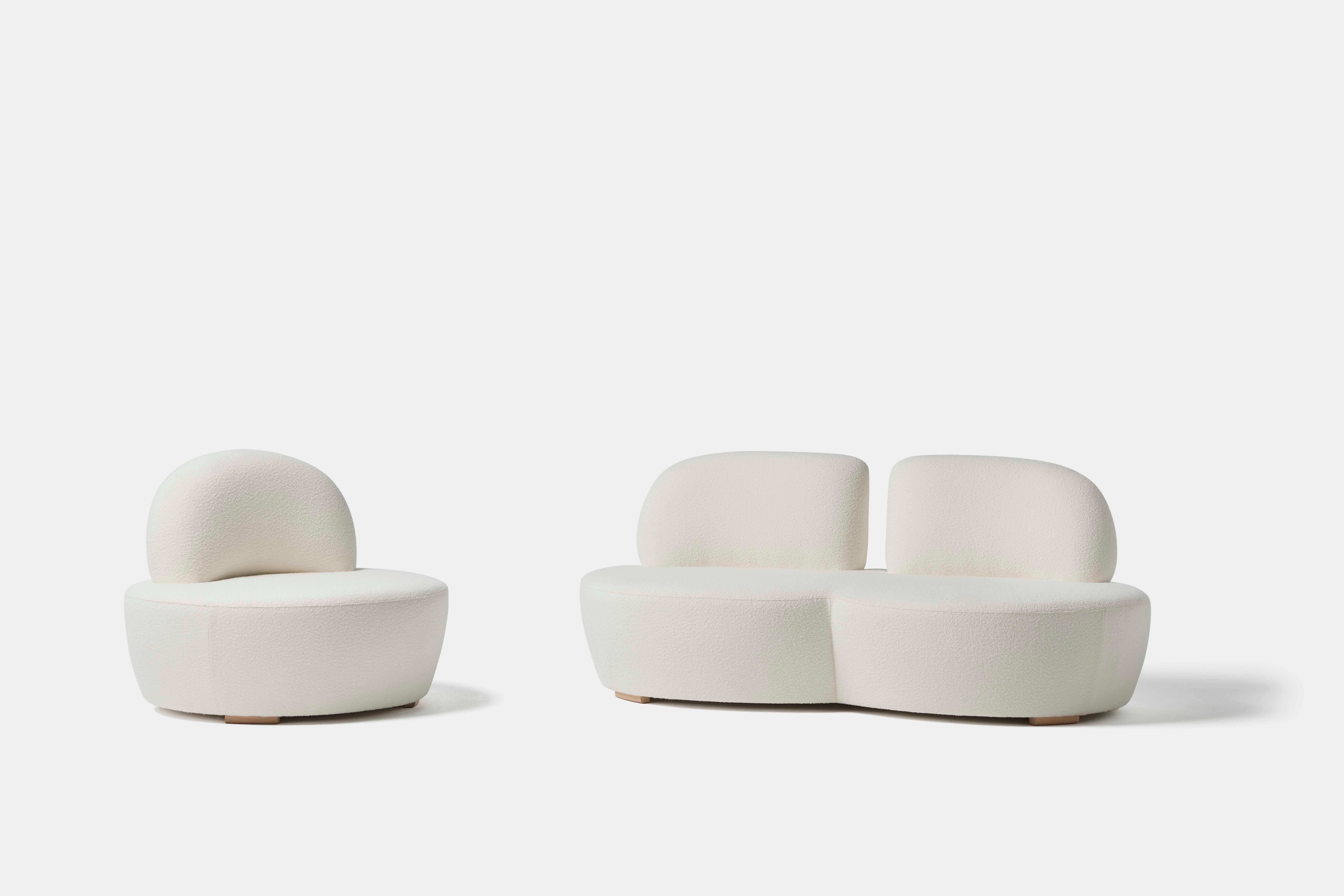 Twin Moon Armchair by Pepe Albargues For Sale 1