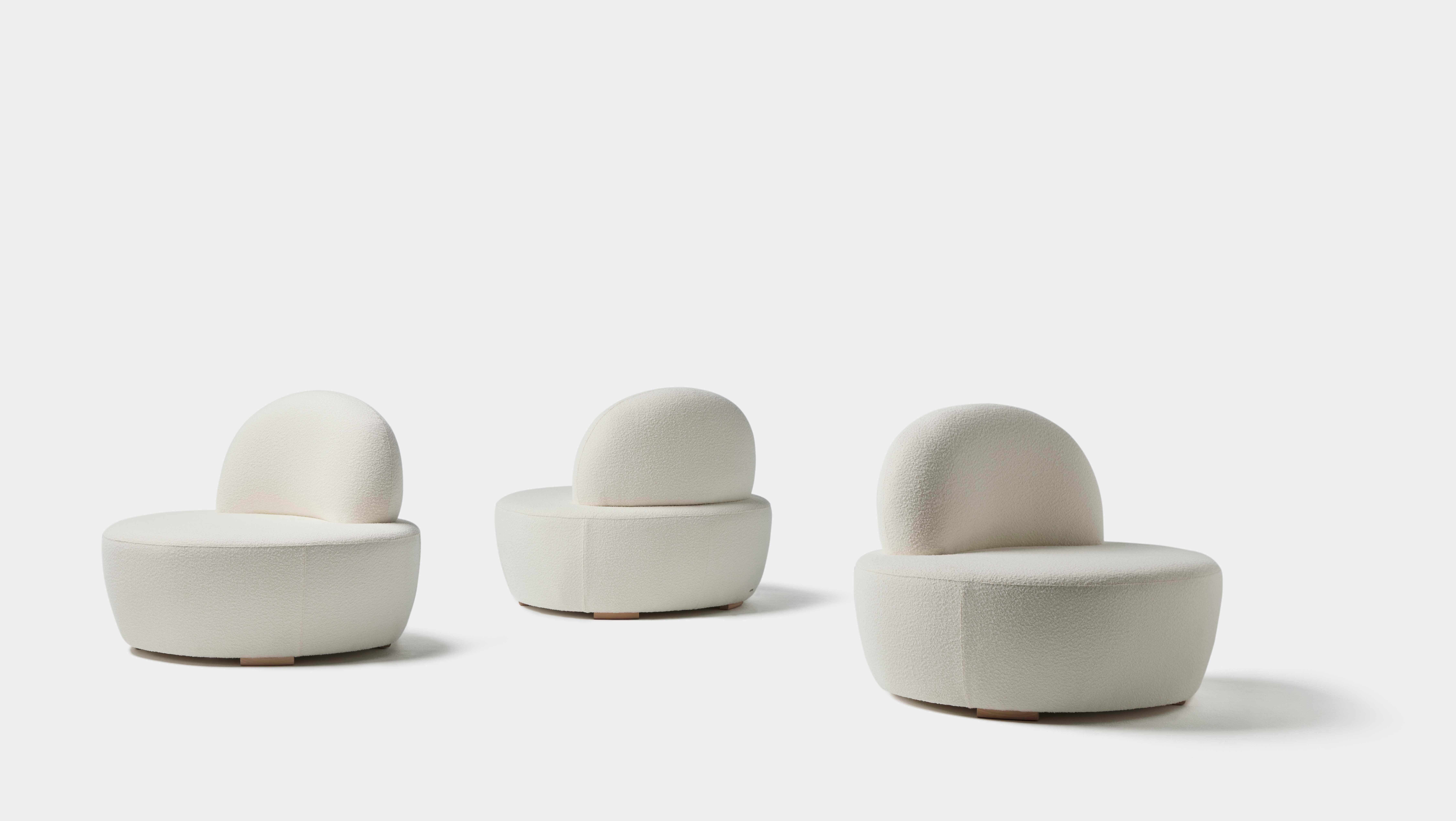 Foam Twin Moon Sofa by Pepe Albargues For Sale