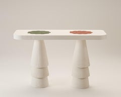 Twin No. 2 Console Table in Jesmonite by Perler