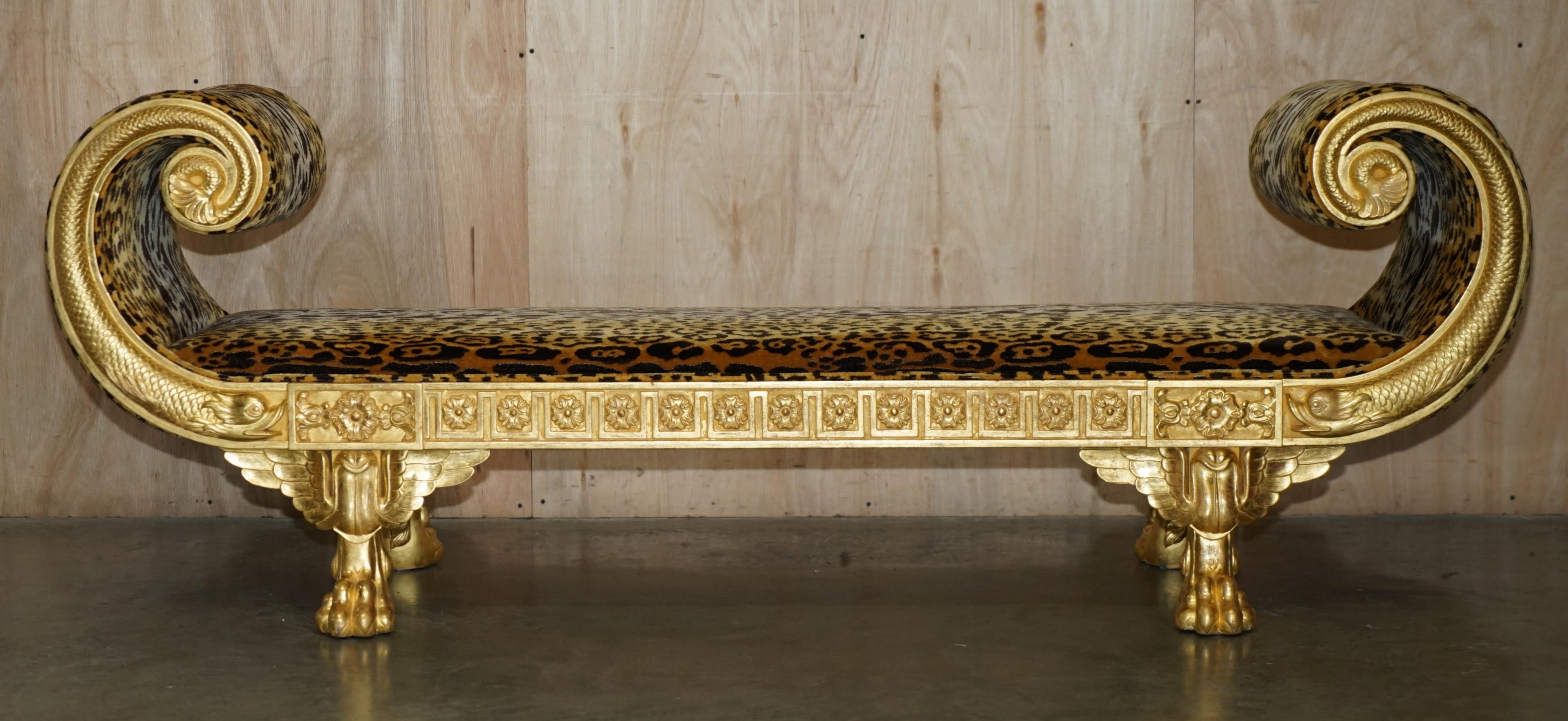 Royal House Antiques

Royal House Antiques is delighted to offer for sale this absolutely stunning RRP £18,000 extra large twin serpent gold guilt with hand carved frame Pavillion Daybed finished in Leopard print fabric

Please note the delivery fee