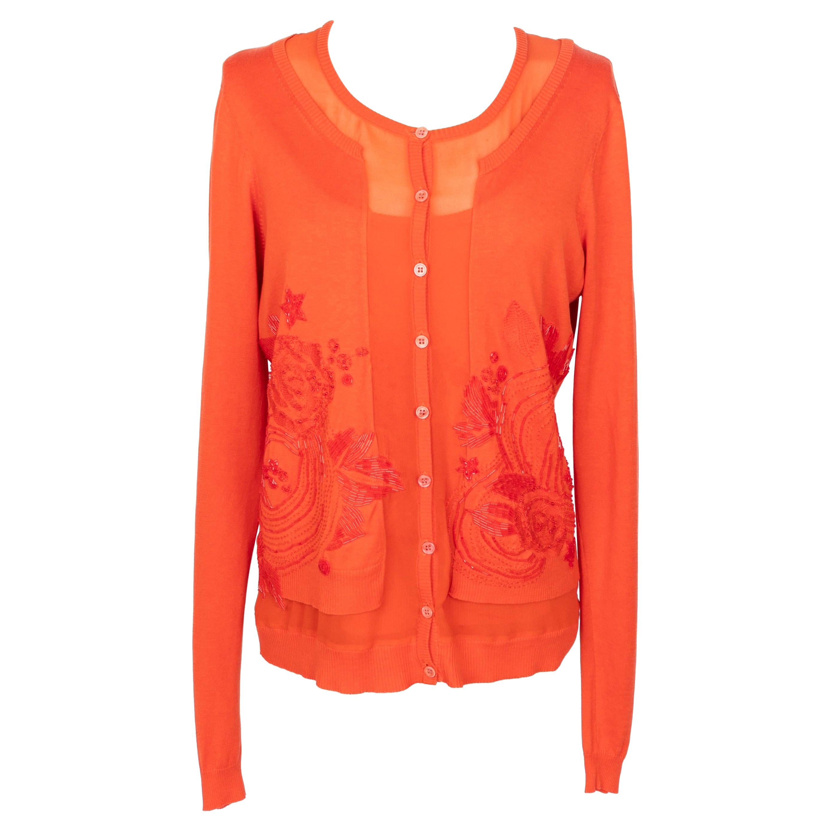 Twin set orange Christian Lacroix en venta