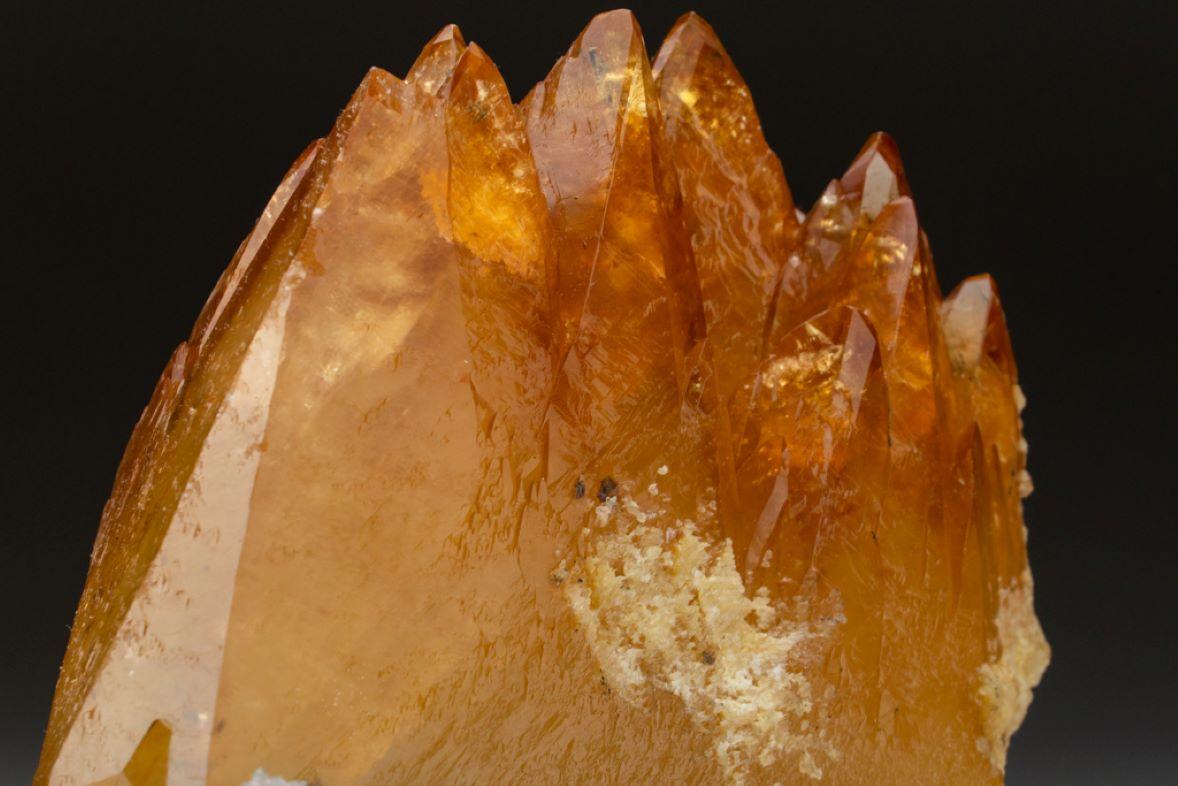 Other Twinned Golden Calcite Crystal from Elmwood Mine, Tennessee (3.5 lbs) For Sale