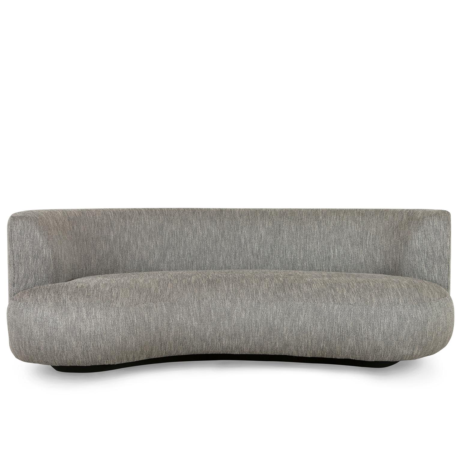 Lacquered Modern Twins Outdoors Sofa, Beige Woven, Handmade in Portugal by Greenapple For Sale