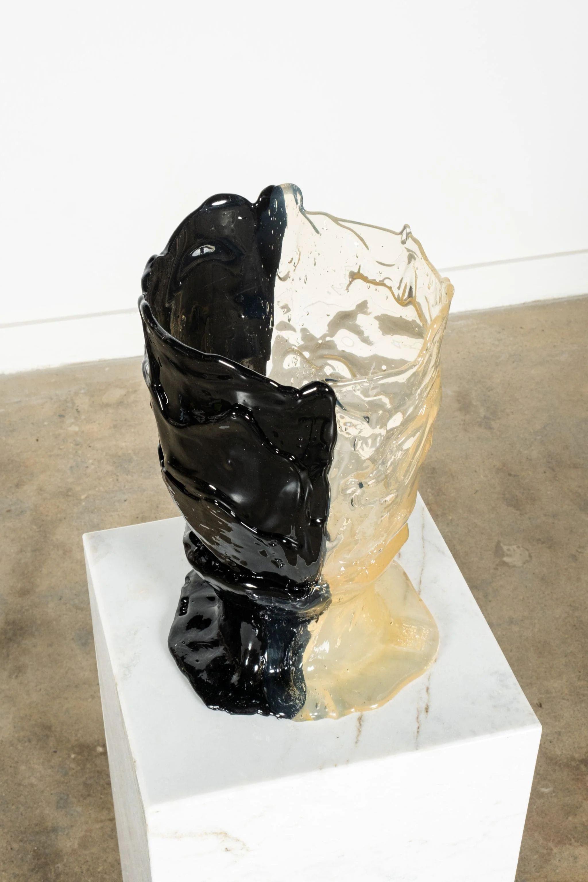 Vase in soft resin designed by Gaetano Pesce in 1995 for Fish Design collection.

*All the pieces are handmade and therefore unique. Variations in the dimensions, hues and colours’ distribution are likely to happen.