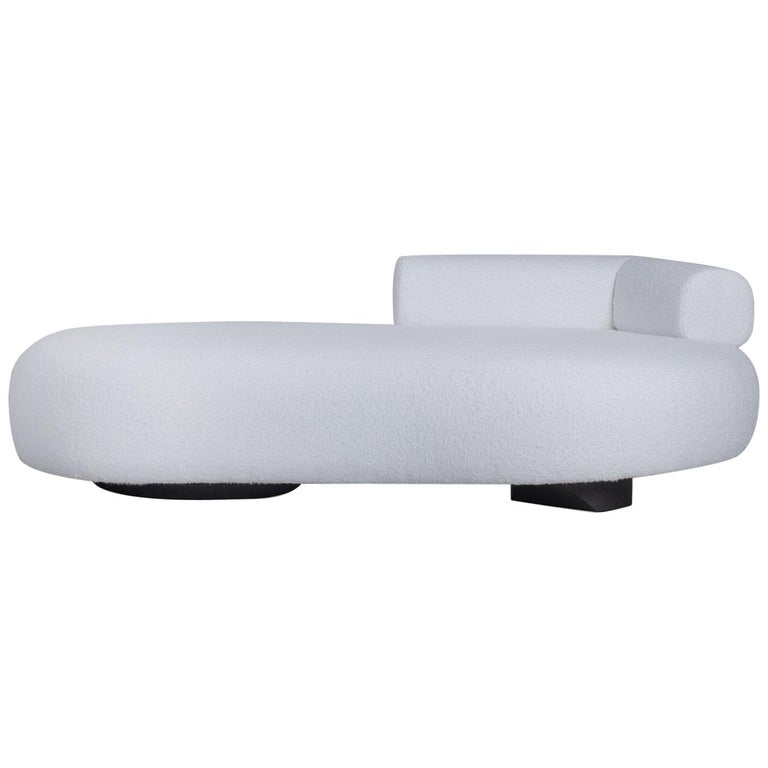 21st Century Modern Twins Chaise Longue Handcrafted in Portugal by Greenapple For Sale