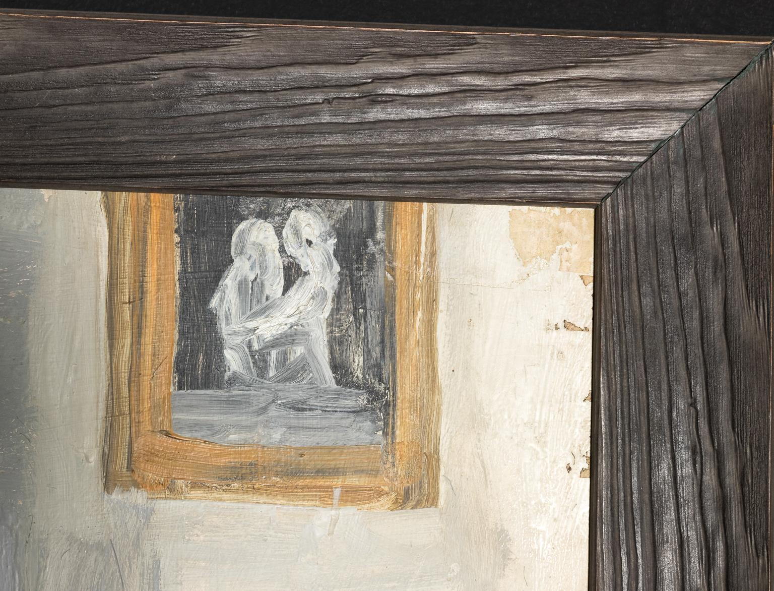 „Twins“ Gemälde, Öl auf Karton von Timothy Behrends im Angebot 7