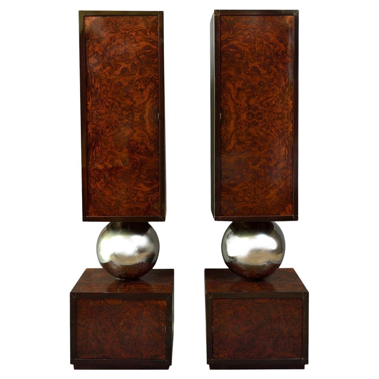 Twins Set of 2 Cupboards By Michele Iodice For Sale