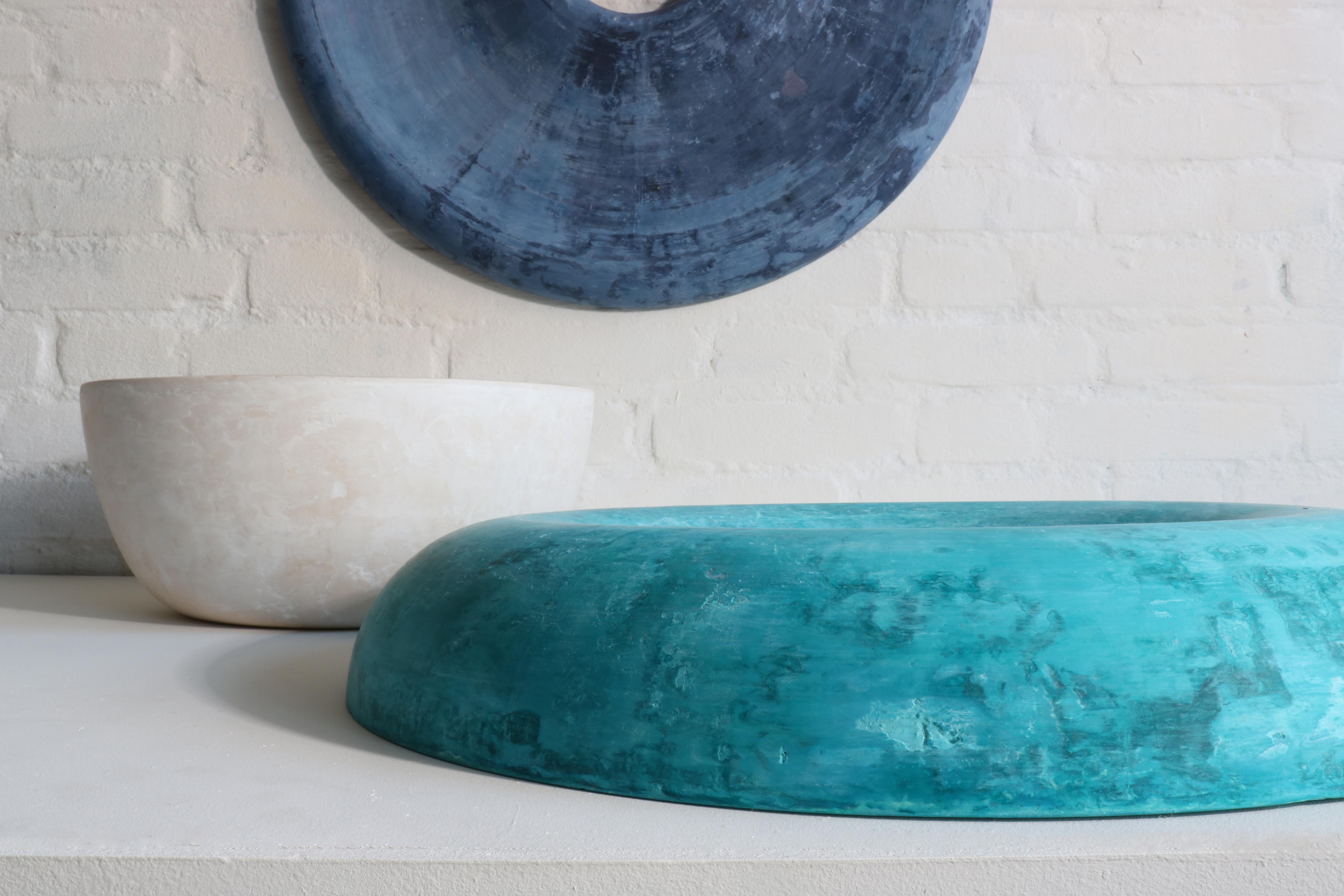 Twirl Bowl Ocean Blue by Lenny Stöpp For Sale 4