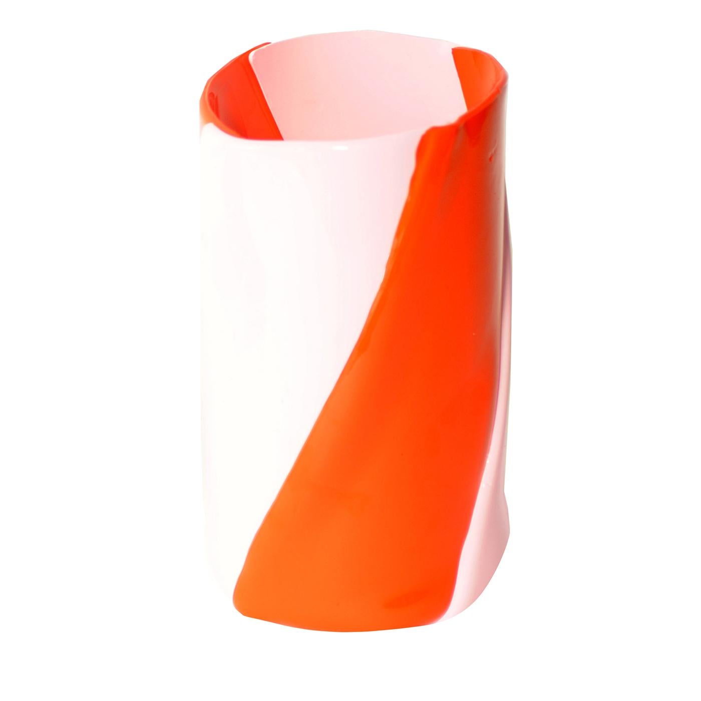 Vase in soft resin designed by Enzo Mari in 2011 for Lezioni by Enzo Mari collection.
