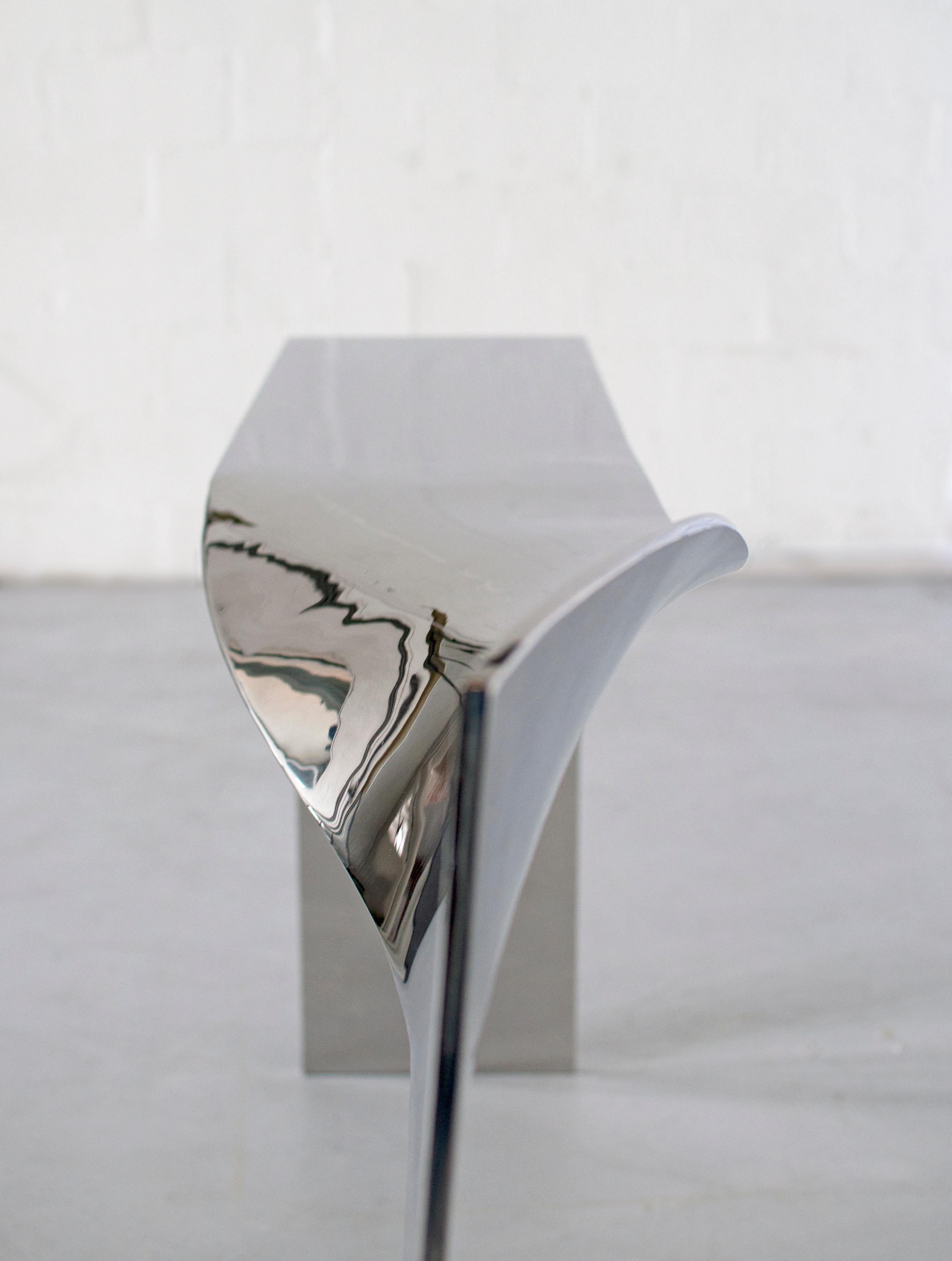 Post-Modern Twist Console by Pol Quadens For Sale