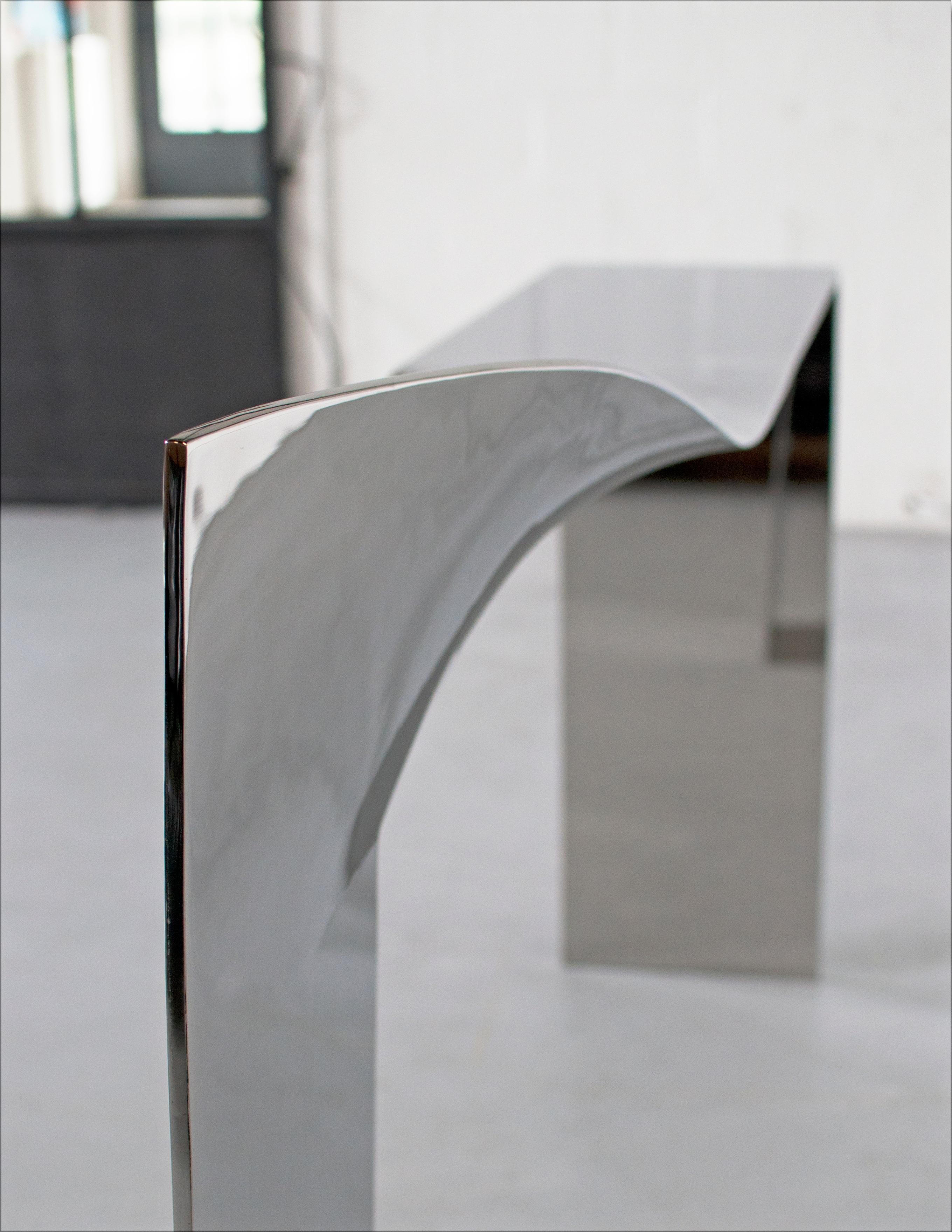 Belgian Twist Console by Pol Quadens For Sale