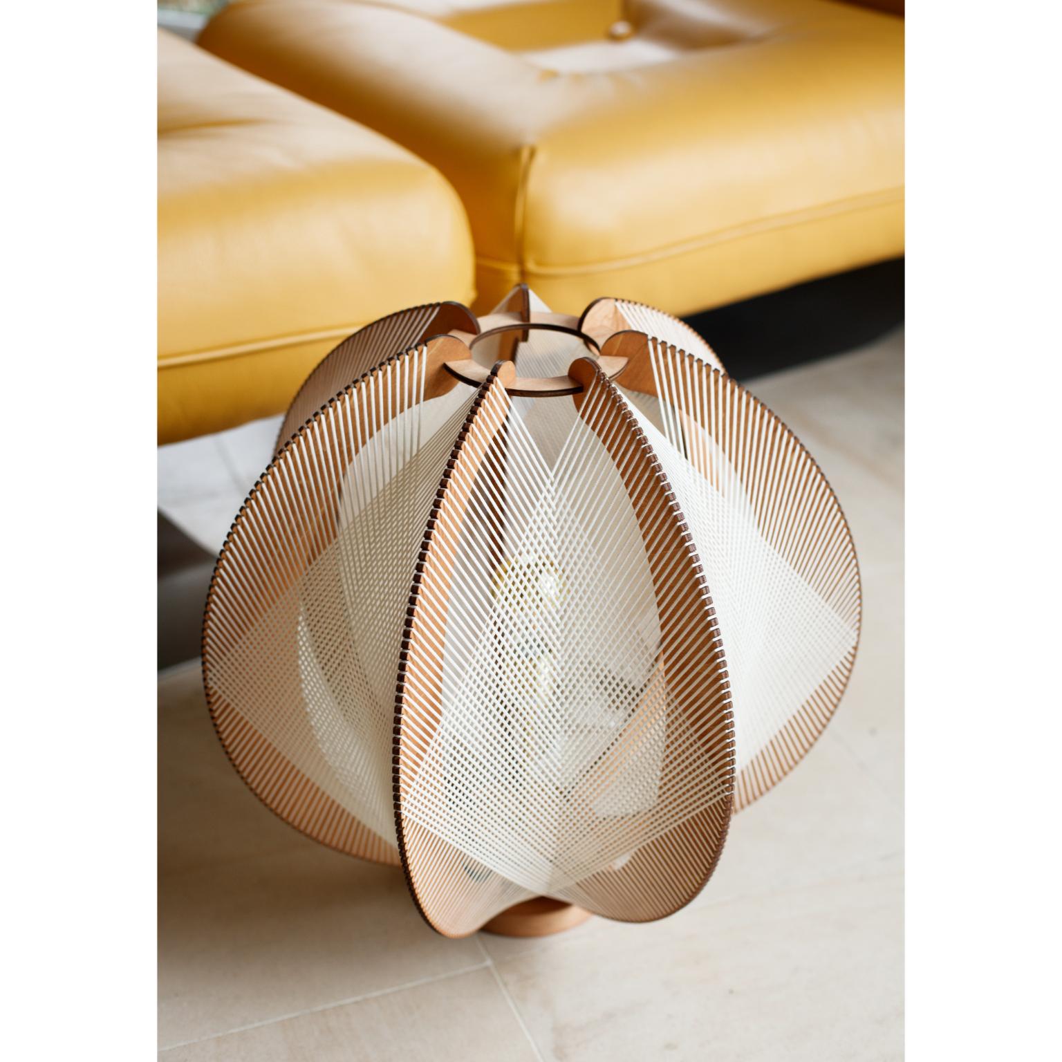 Post-Modern Twist Croisé Astrofi Table Lamp by LAFABLIGHT For Sale