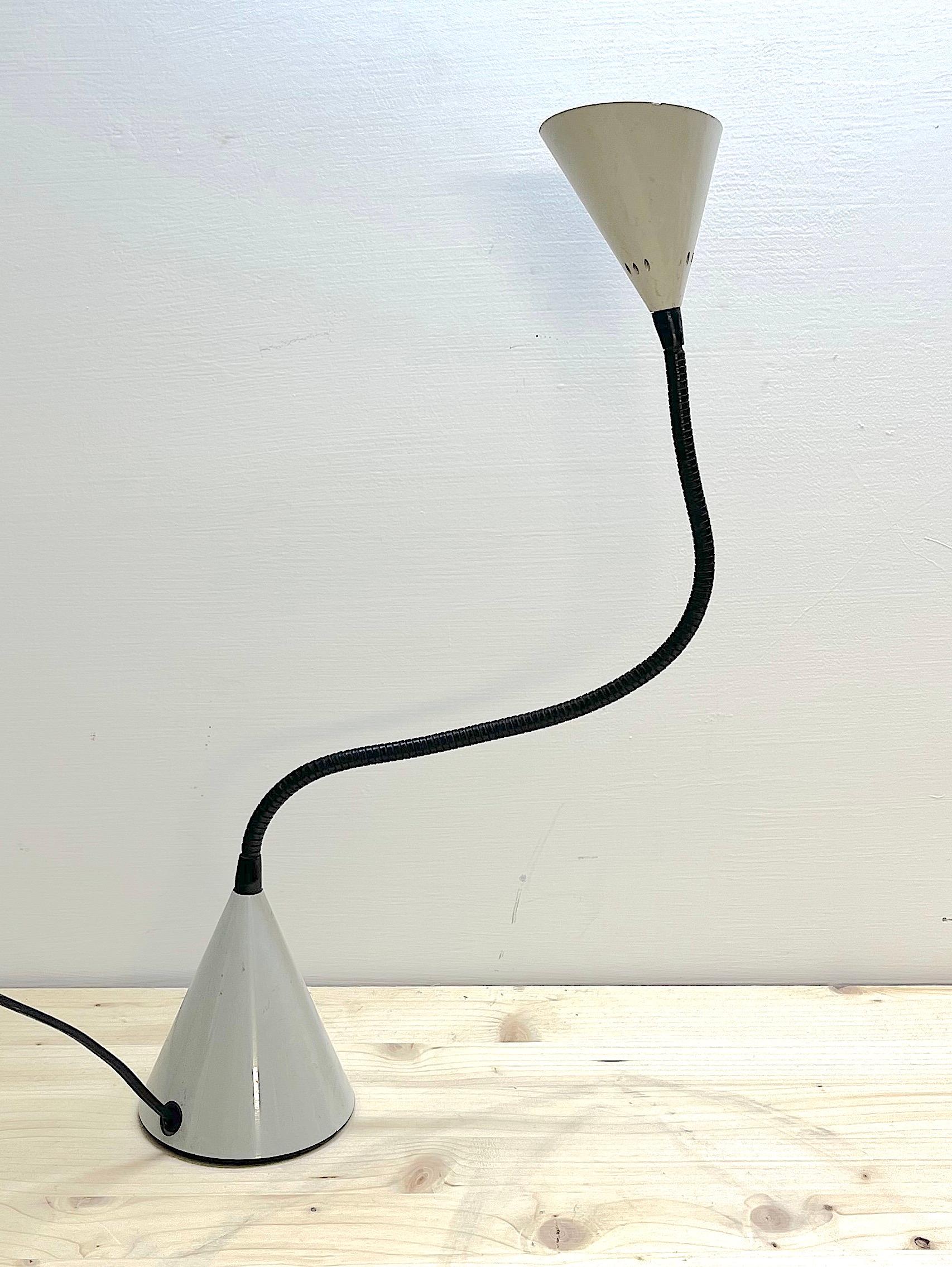 Mid-Century Modern Twist Desk Lamps by S. Renko for Egoluce For Sale
