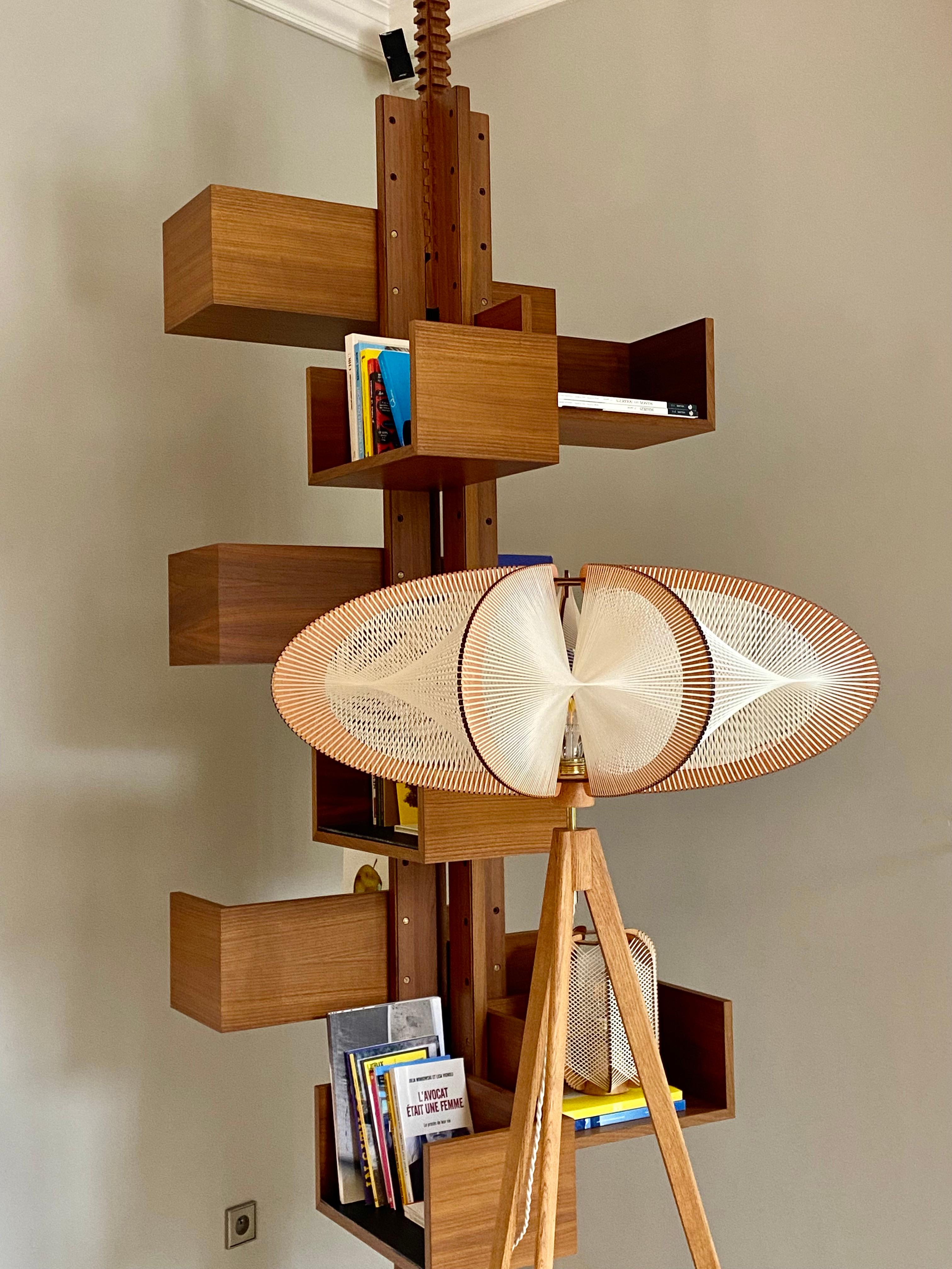 Post-Modern Twist Etiola Floor Lamp by LAFABLIGHT For Sale