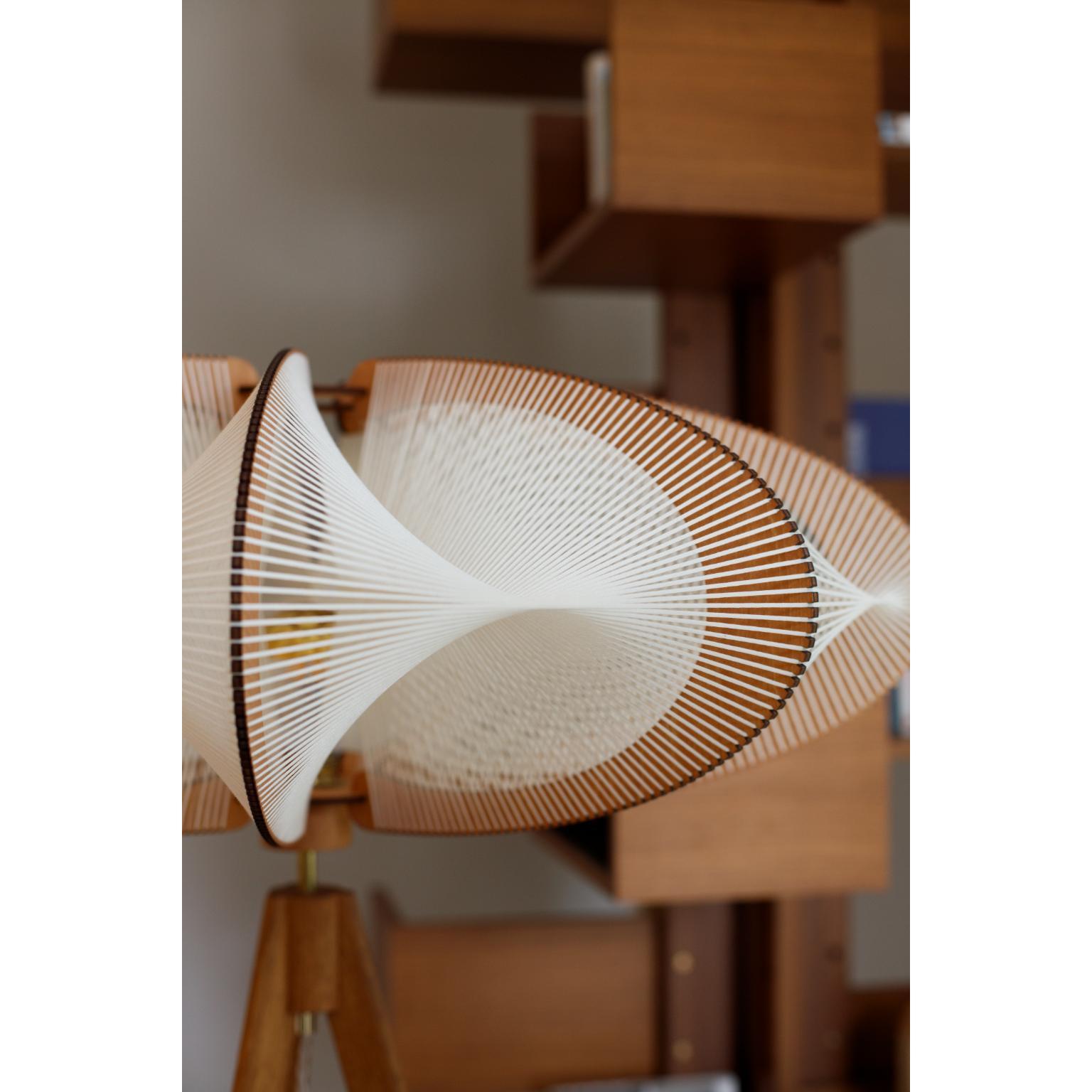 French Twist Etiola Floor Lamp by LAFABLIGHT For Sale