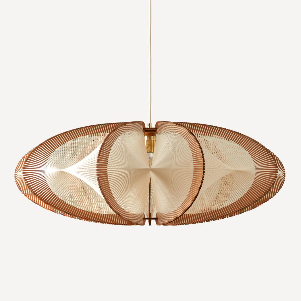 Francese Lampada a sospensione Twist Etiola di LAFABLIGHT in vendita