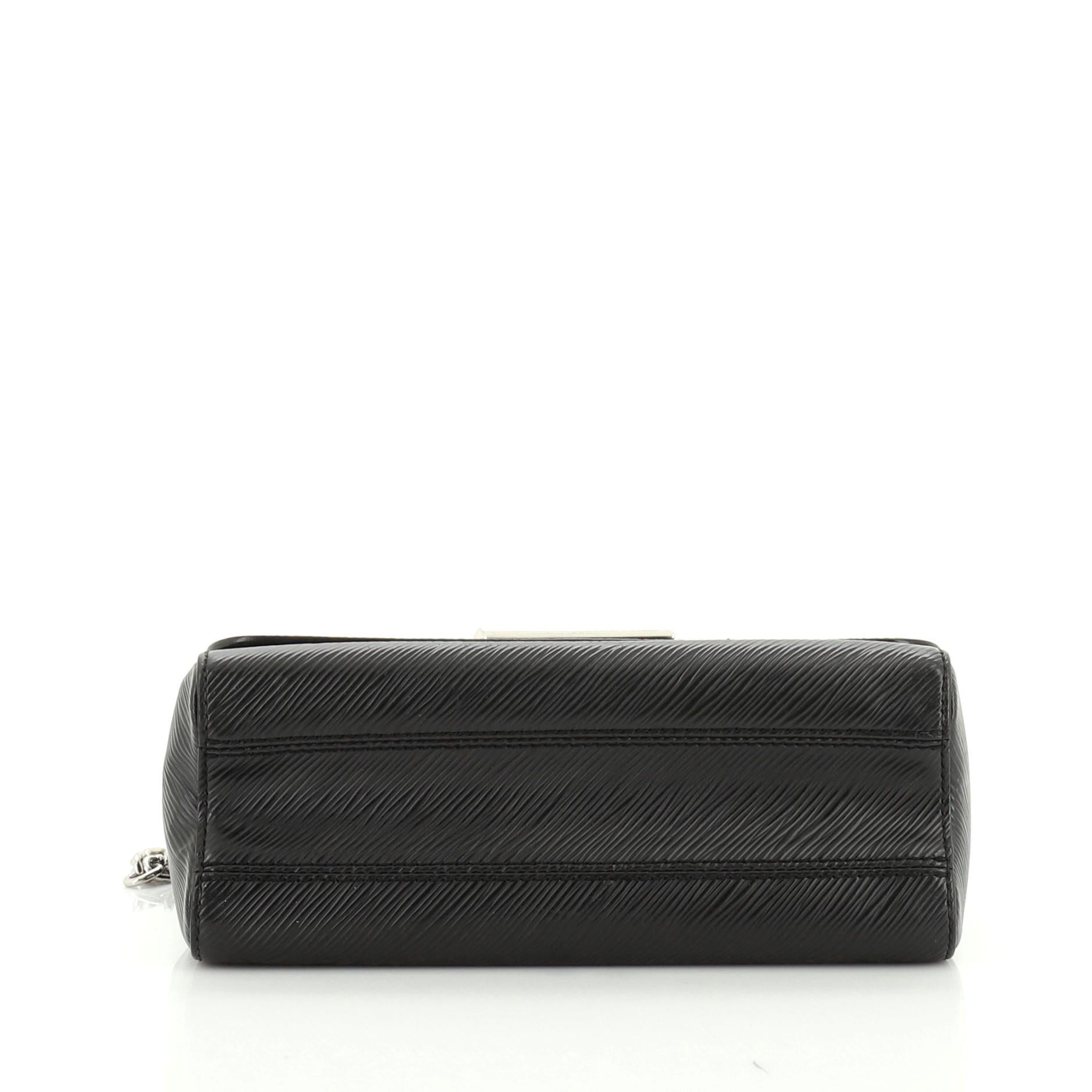 Twist Handbag Epi Leather MM In Good Condition In NY, NY