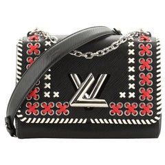 Twist Handbag Whipstitch Epi Leather MM