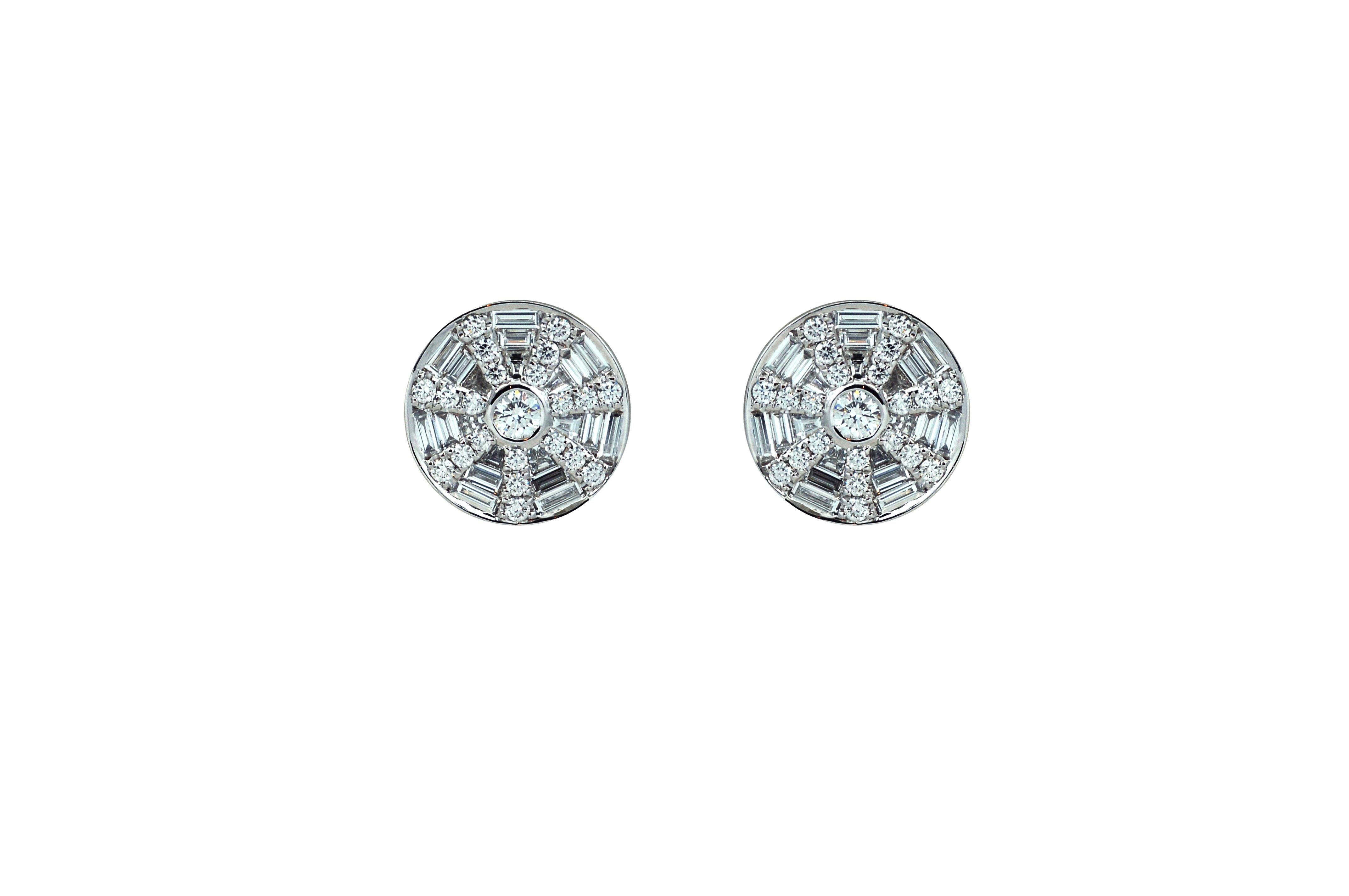 Twist Kaleidoscope Diamond Stud Earrings in 18K White Gold


Width: 1.1 cm
Length: 1.1 cm

Welcome to TWIST Reflection, where the artistry of abstract artists' works such as Kandinsky and Hilma Af Klint converges with visionary design. The