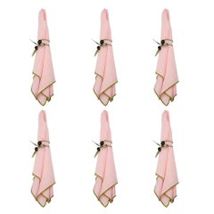 Twist of Provence: Olive Branch Napkin Rings, set of 6