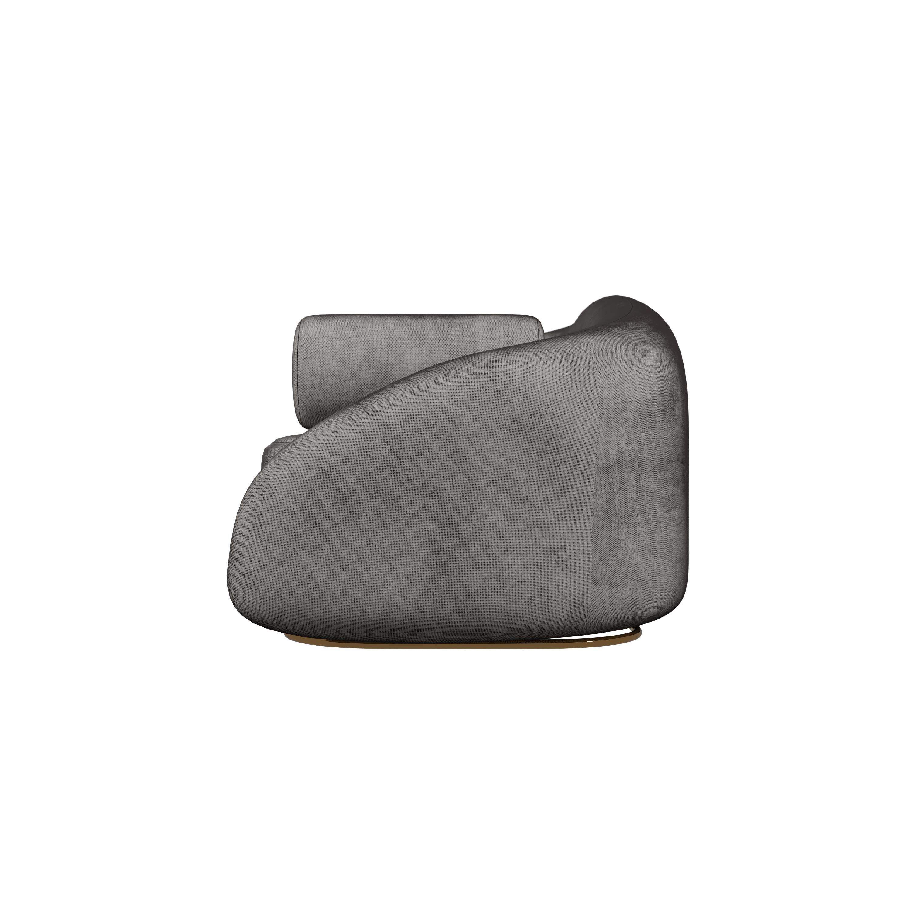 Sofá Twist en Easy Clean - Gris  hecho a mano por Murmurio en Nuevo estado para la venta en Lordelo, PT