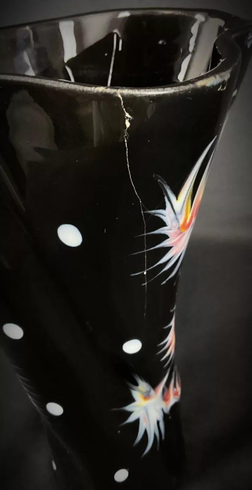 Twisted Ceramic Vase, Late 20th Century, Multicolored - 2Y359 For Sale 2