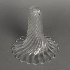 Twisted Crystal Element for a Bouquetière, 19th Century.